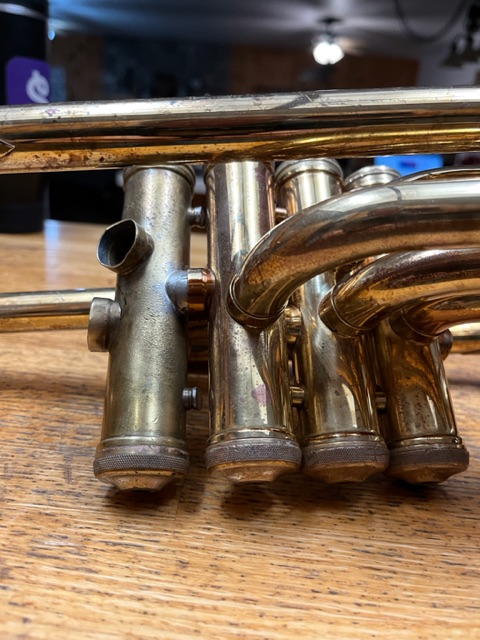 Bottom caps from a Reynolds sousaphone +1